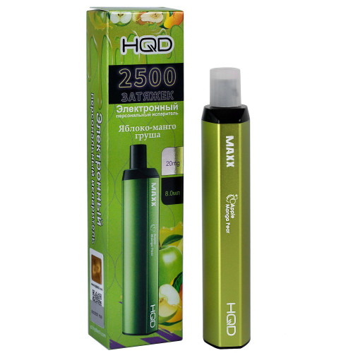 HQD MAXX Apple Mango Pear (HQD Макс Яблоко Манго Груша)